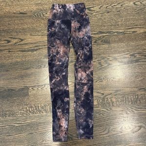 Lululemon align leggings, pink diamond dye, 28’’ length, size 2